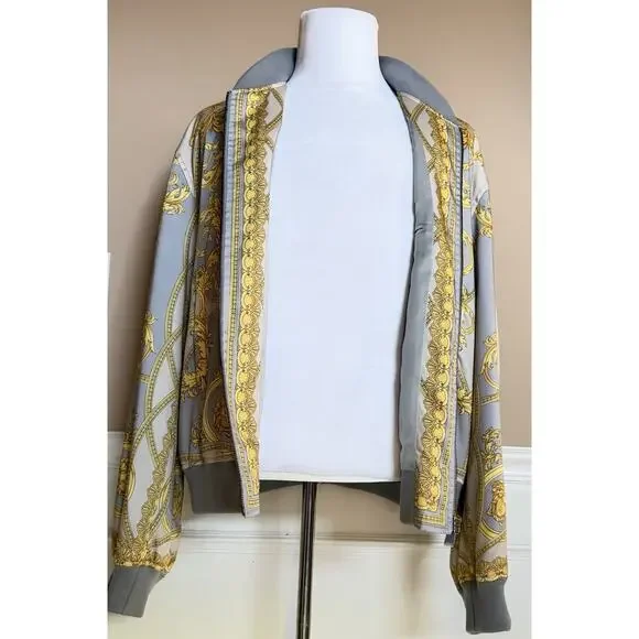Versace La Coupe Des Dieux Blouson Jacket 48 US (58 Euro) 1016249 Italy NWT
